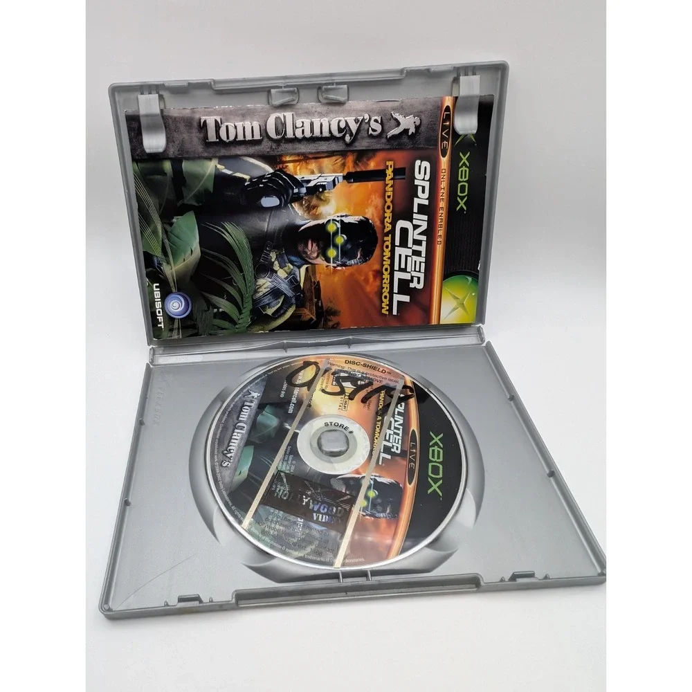 Splinter Cell Pandora Tomorrow (Xbox, 2004) CIB, Very Good Hollywood Video Copy